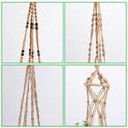 Macrame Plant Holder with Artistic Design | Kelmera