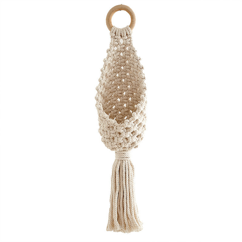 Macrame Plant Holder with Decorative Hanging Design | Kelmera