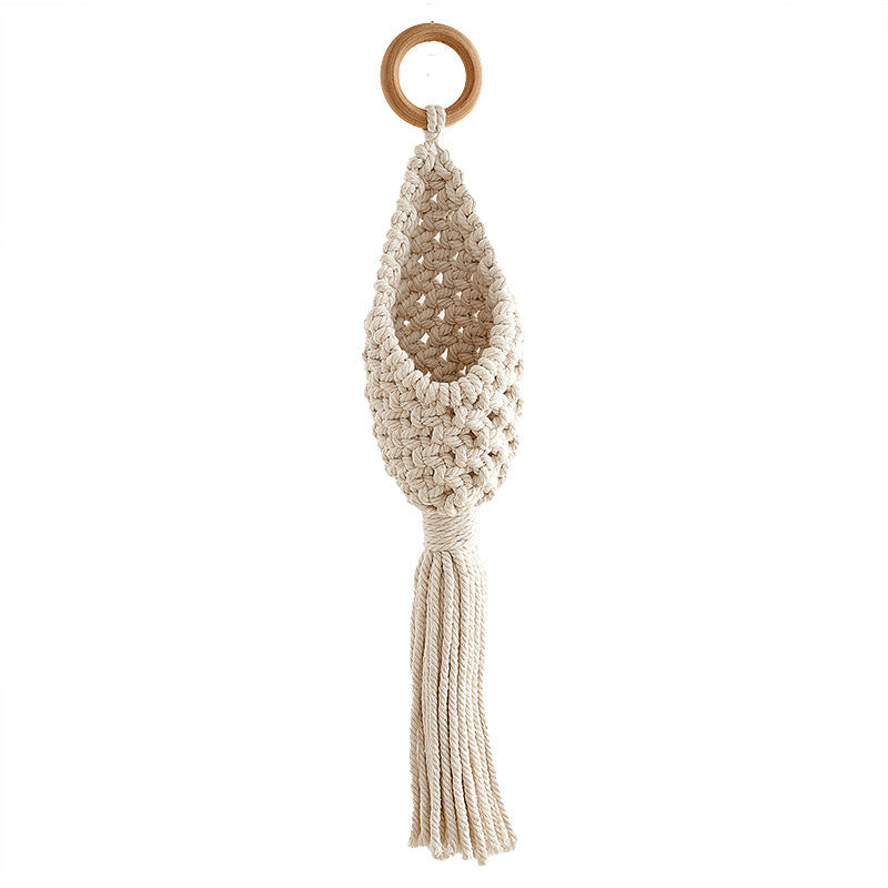 Macrame Plant Holder with Decorative Hanging Design | Kelmera