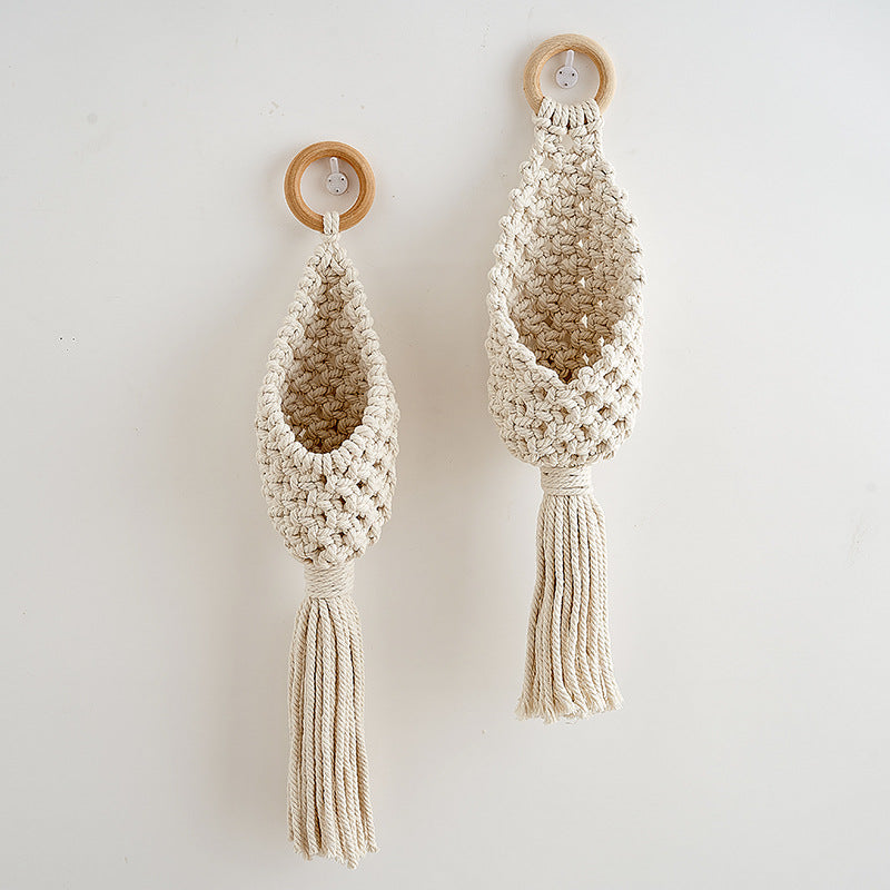 Macrame Plant Holder with Decorative Hanging Design | Kelmera
