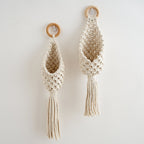 Macrame Plant Holder with Decorative Hanging Design | Kelmera