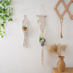 Macrame Plant Holder with Decorative Hanging Design | Kelmera