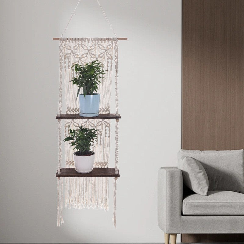 Macrame Plant Shelf | Kelmera