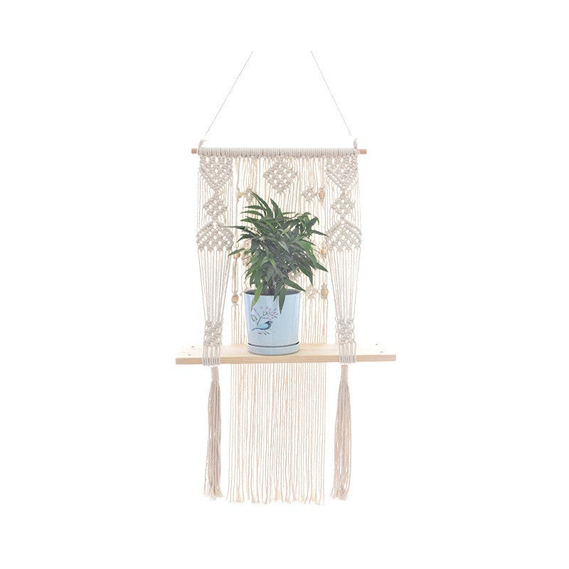 Macrame Plant Shelf | Kelmera