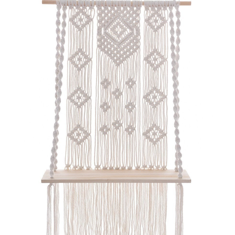 Macrame Plant Shelf | Kelmera