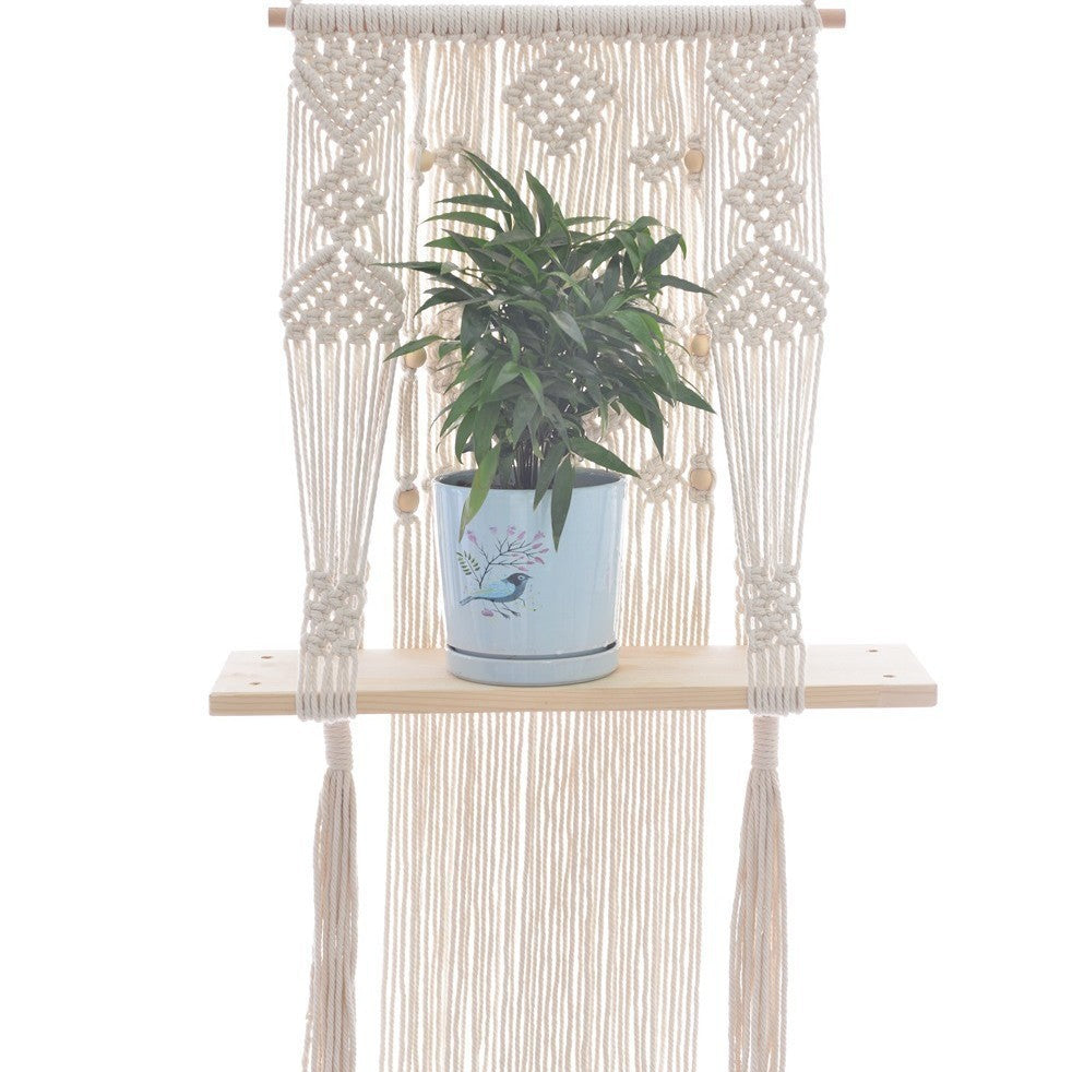 Macrame Plant Shelf | Kelmera
