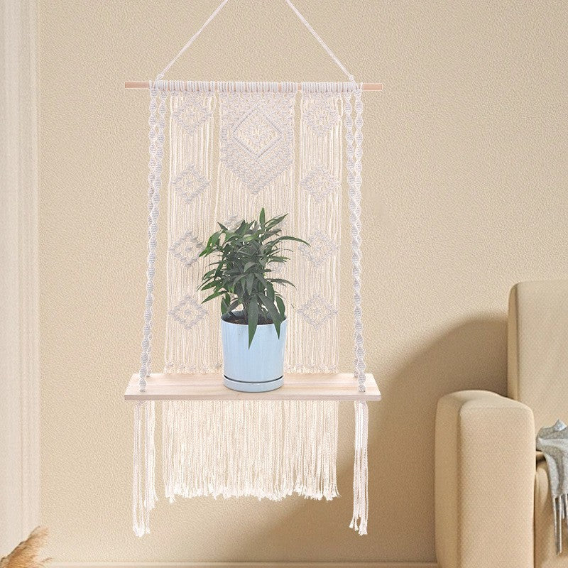 Macrame Plant Shelf | Kelmera