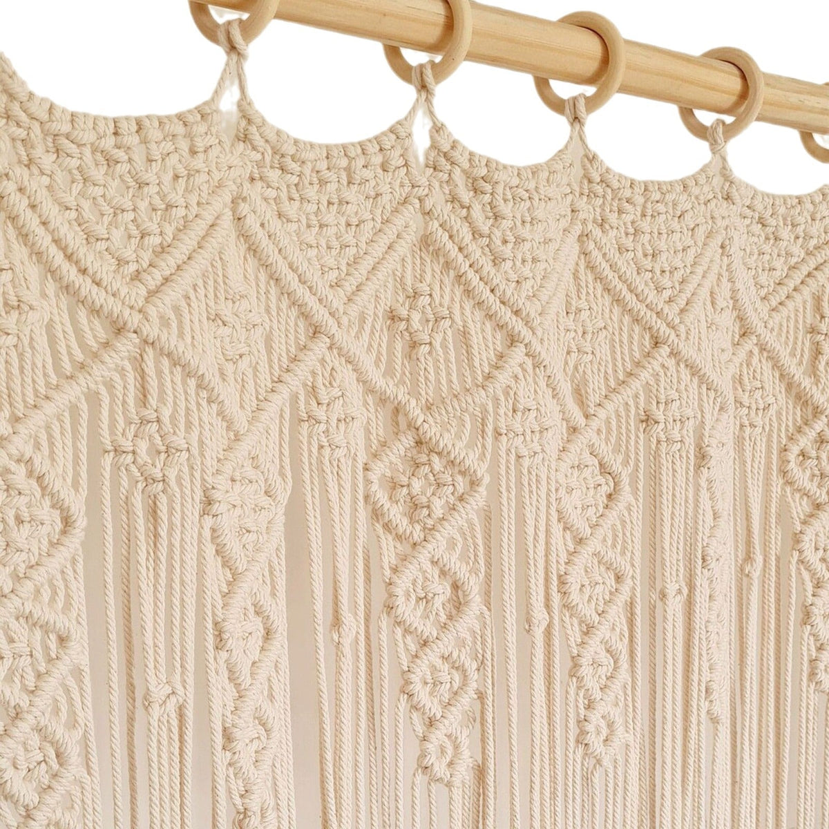 Macrame Room Divider Curtain | Kelmera