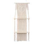 Macrame Shelf Board with Heart Design | Kelmera