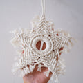 Macrame Star-Shaped Wall Hanging Decor | Kelmera