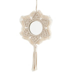 Macrame Star-Shaped Wall Mirror | Kelmera