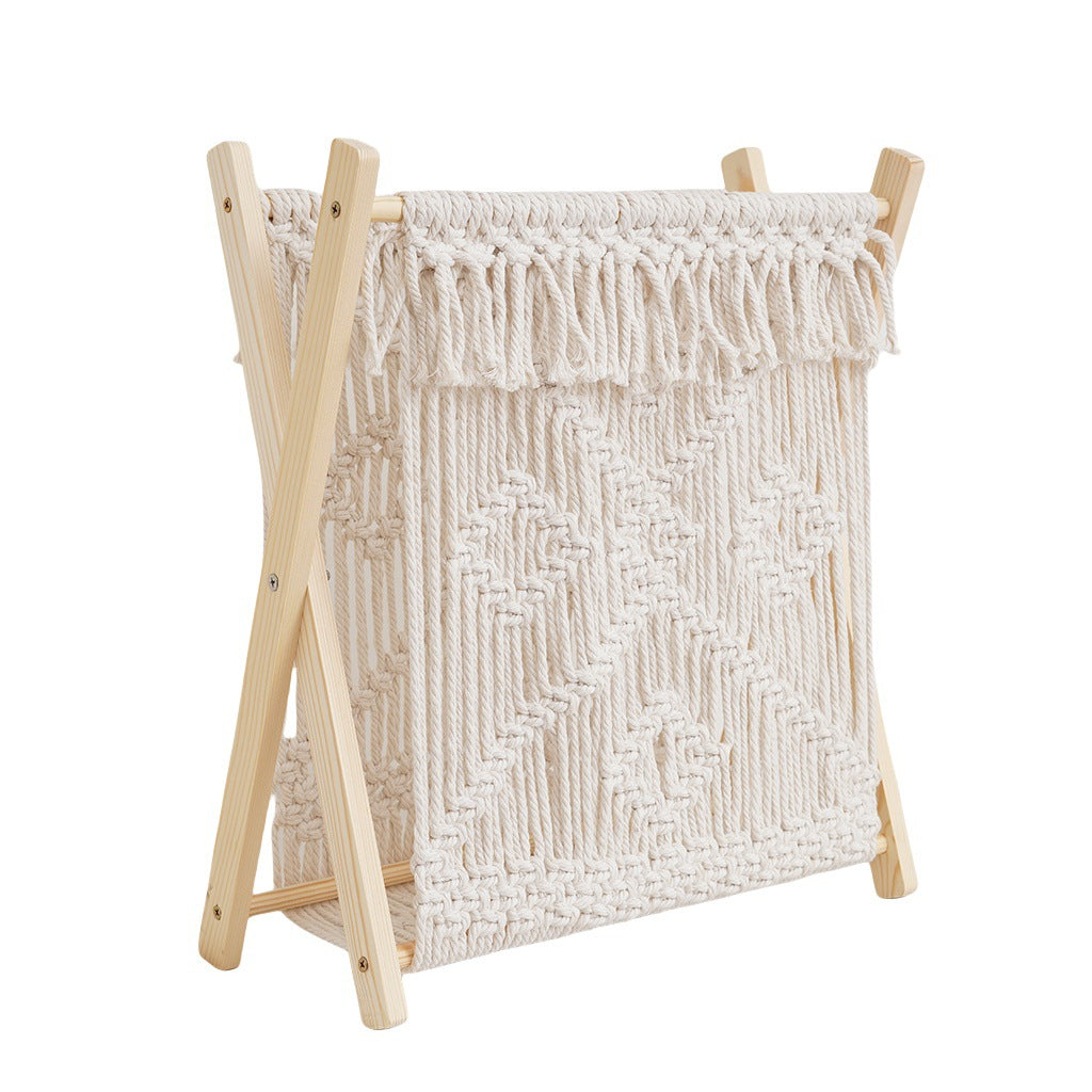 Macrame Storage Basket Model Fhoh | Kelmera