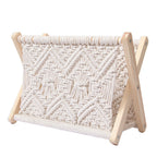Macrame Storage Basket Model X6Nj | Kelmera