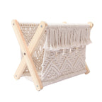 Macrame Storage Basket Model X6Nj | Kelmera