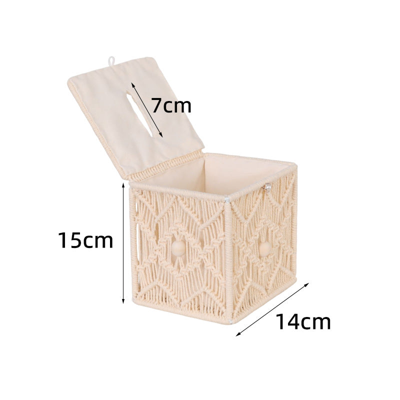 Macrame Storage Box | Kelmera