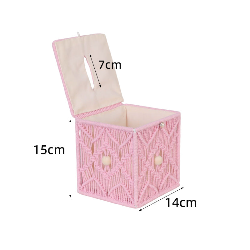 Macrame Storage Box | Kelmera