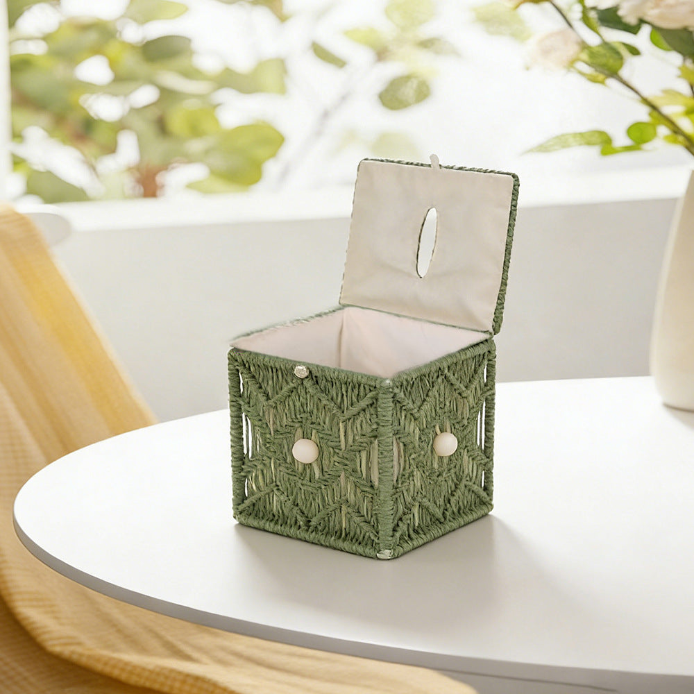 Macrame Storage Box | Kelmera