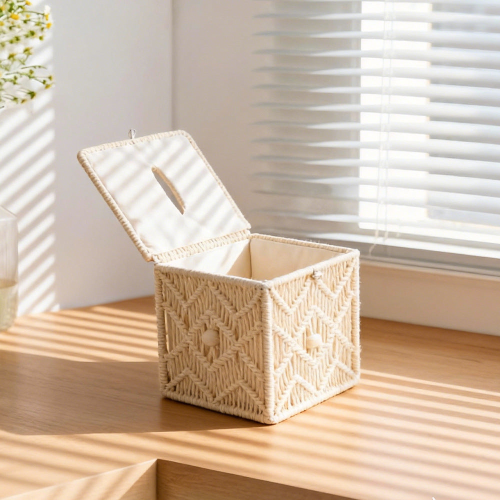 Macrame Storage Box | Kelmera