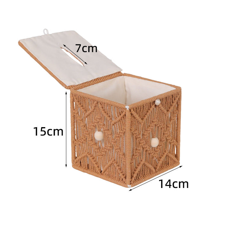 Macrame Storage Box | Kelmera