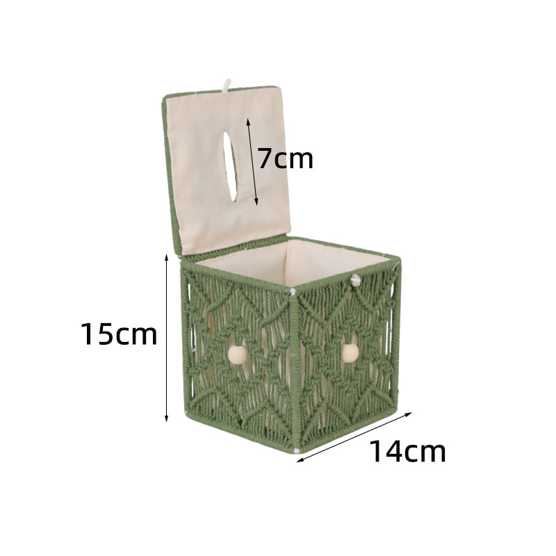 Macrame Storage Box | Kelmera