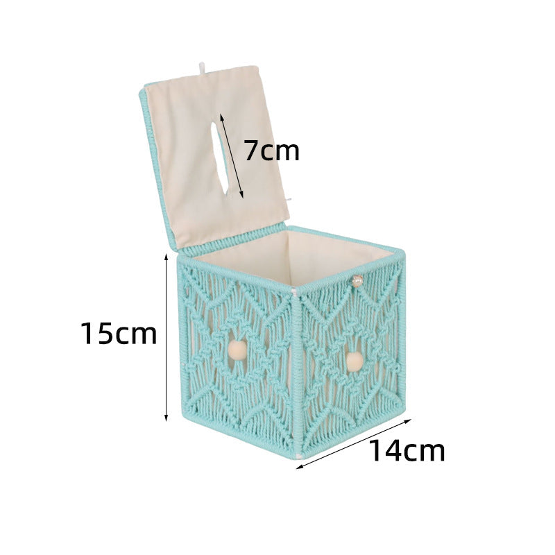 Macrame Storage Box | Kelmera