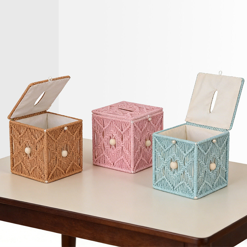 Macrame Storage Box | Kelmera
