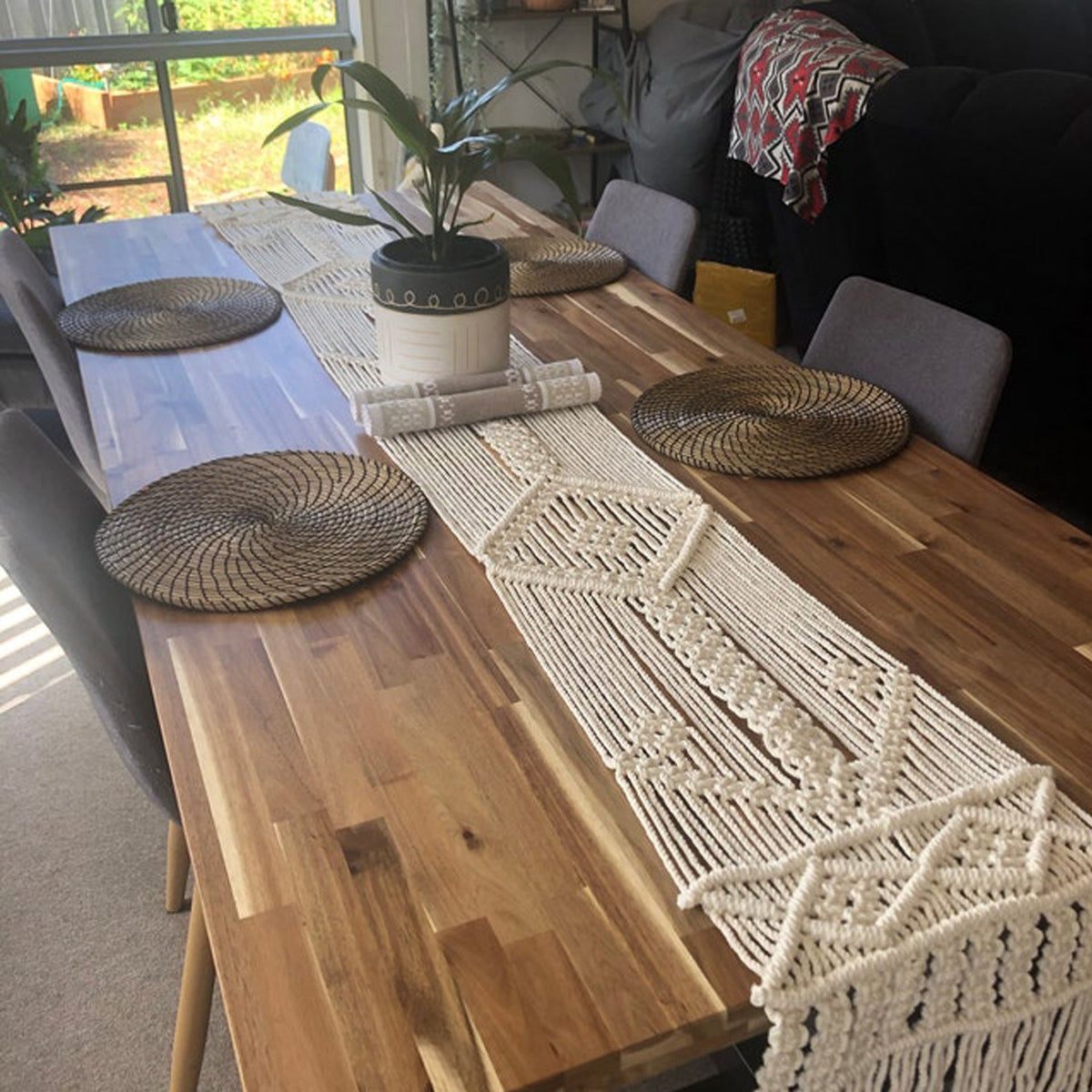 Macrame Table Runner | Kelmera