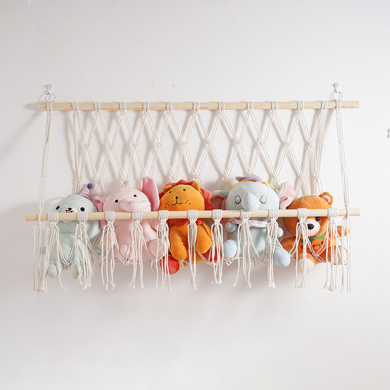 Macrame Toy Storage Hammock | Kelmera