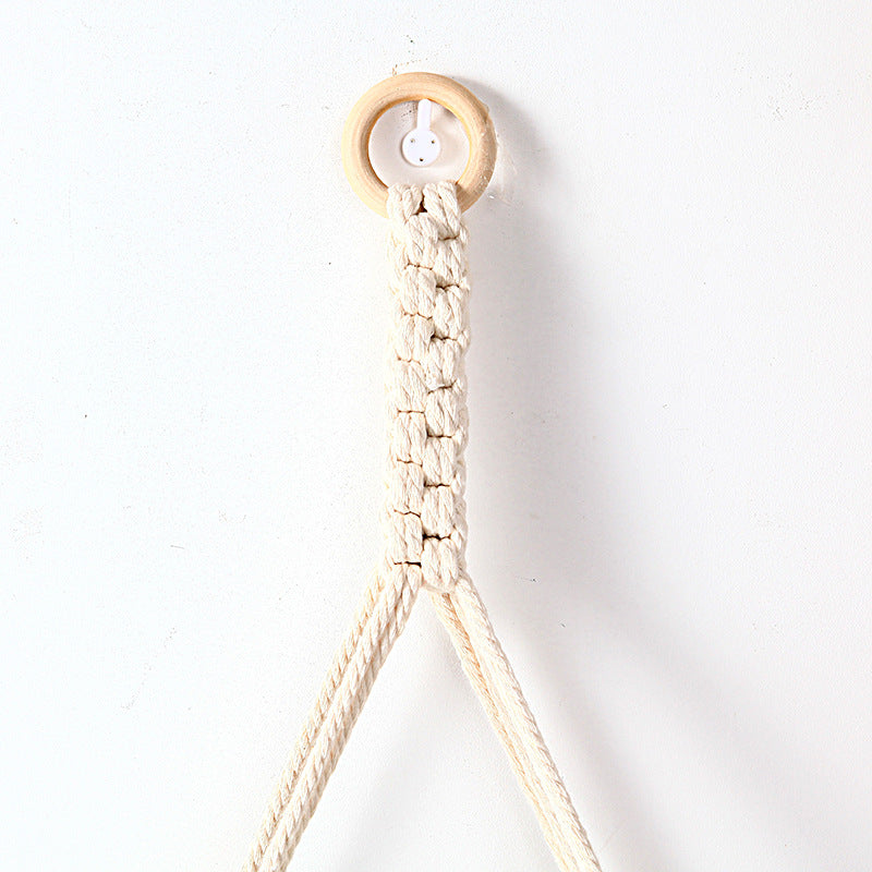 Macrame Triangle Floating Shelf | Kelmera
