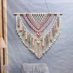 Macrame Wall Art 32 × 30 Inch | Kelmera