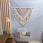 Macrame Wall Art 32 × 30 Inch | Kelmera