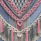 Macrame Wall Art 32 × 30 Inch | Kelmera