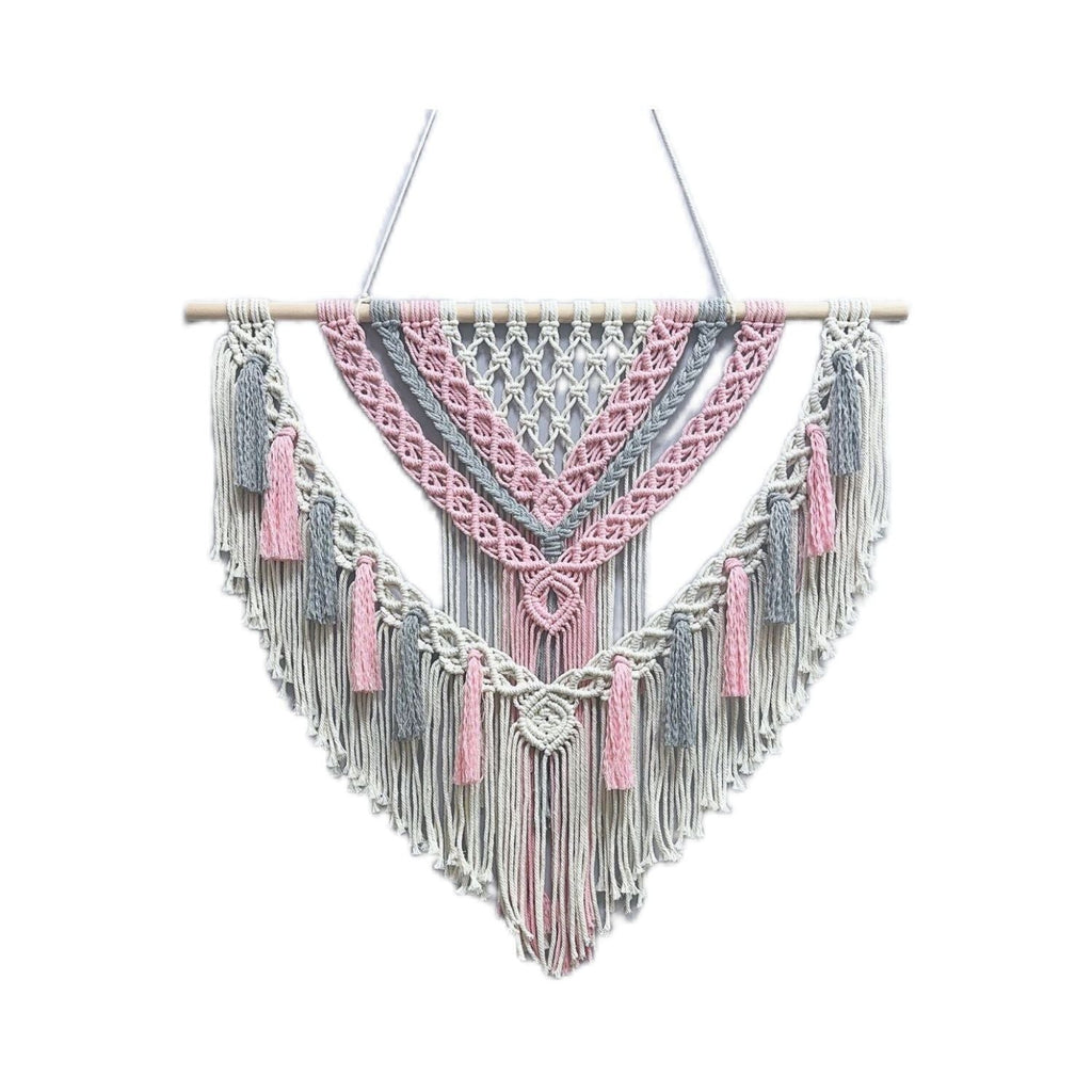 Macrame Wall Art 32 × 30 Inch | Kelmera