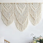 Macrame Wall Art 43.31 × 31.5 Inch | Kelmera