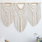 Macrame Wall Art 43.31 × 31.5 Inch | Kelmera