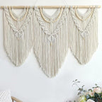 Macrame Wall Art 43.31 × 31.5 Inch | Kelmera