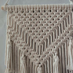 Macrame Wall Art Off White | Kelmera