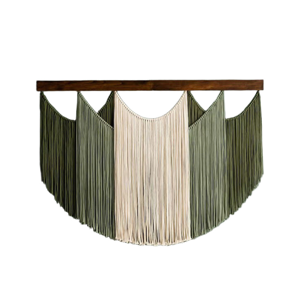 Macrame Wall Art Sky Blue Light Gray | Kelmera