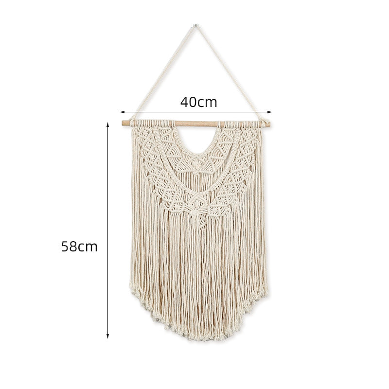 Macrame Wall Decor 16 × 23 Inch | Kelmera