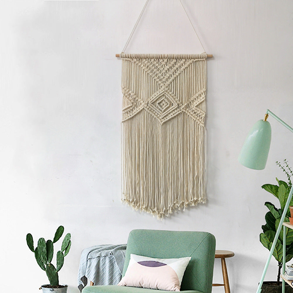 Macrame Wall Decor with Artistic Details | Kelmera
