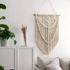 Macrame Wall Decor with Artistic Details | Kelmera
