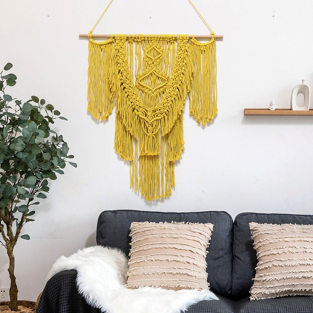 Macrame Wall Decor with Artistic Details | Kelmera