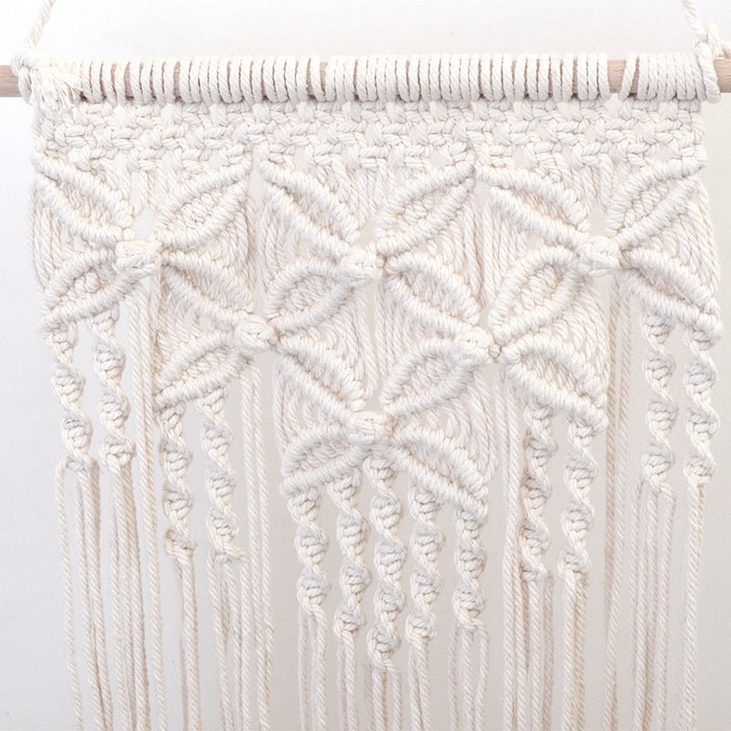 Macrame Wall Decor with Artistic Embellishments | Kelmera