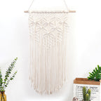 Macrame Wall Decor with Artistic Embellishments | Kelmera