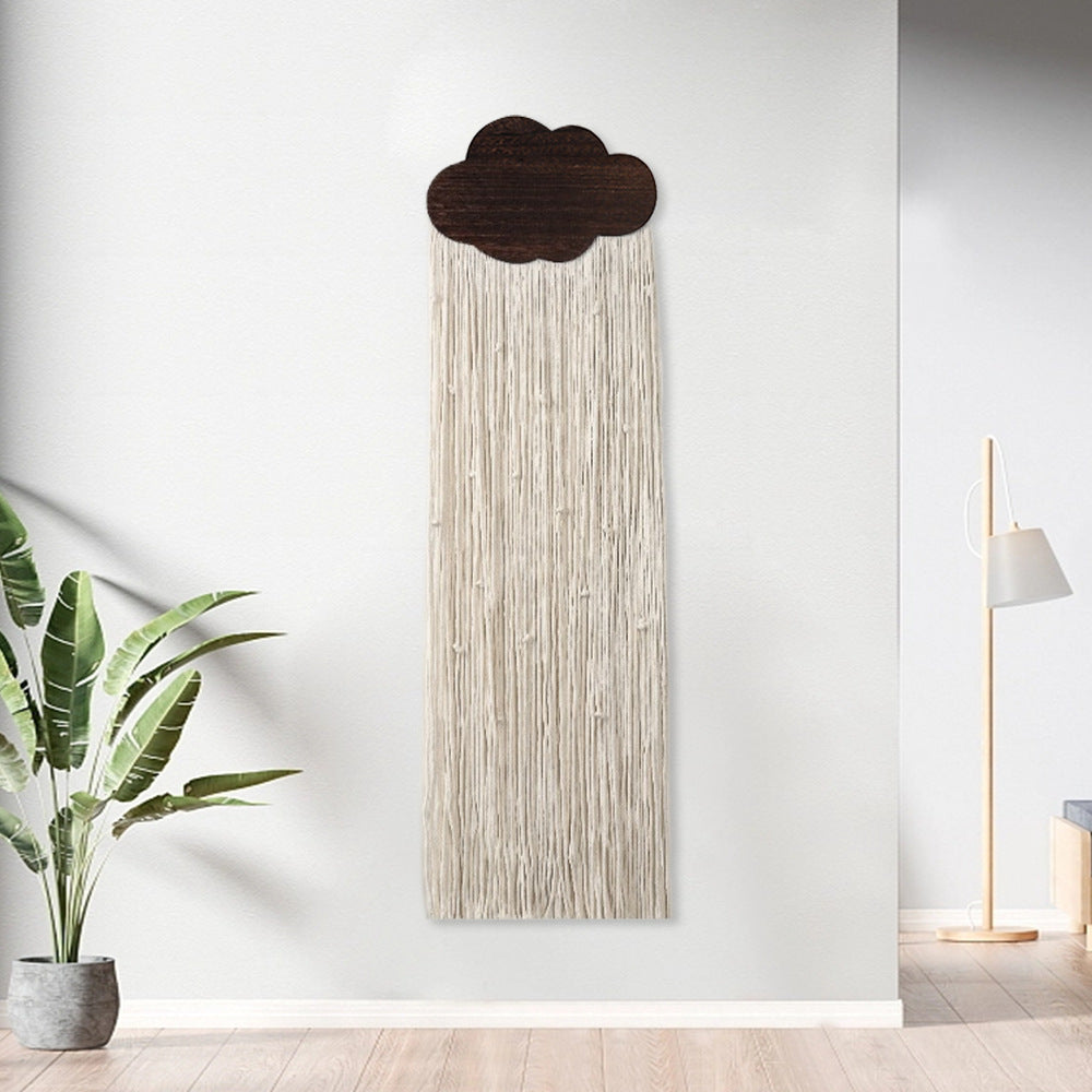 Macrame Wall Decor with Cloud Motif | Kelmera