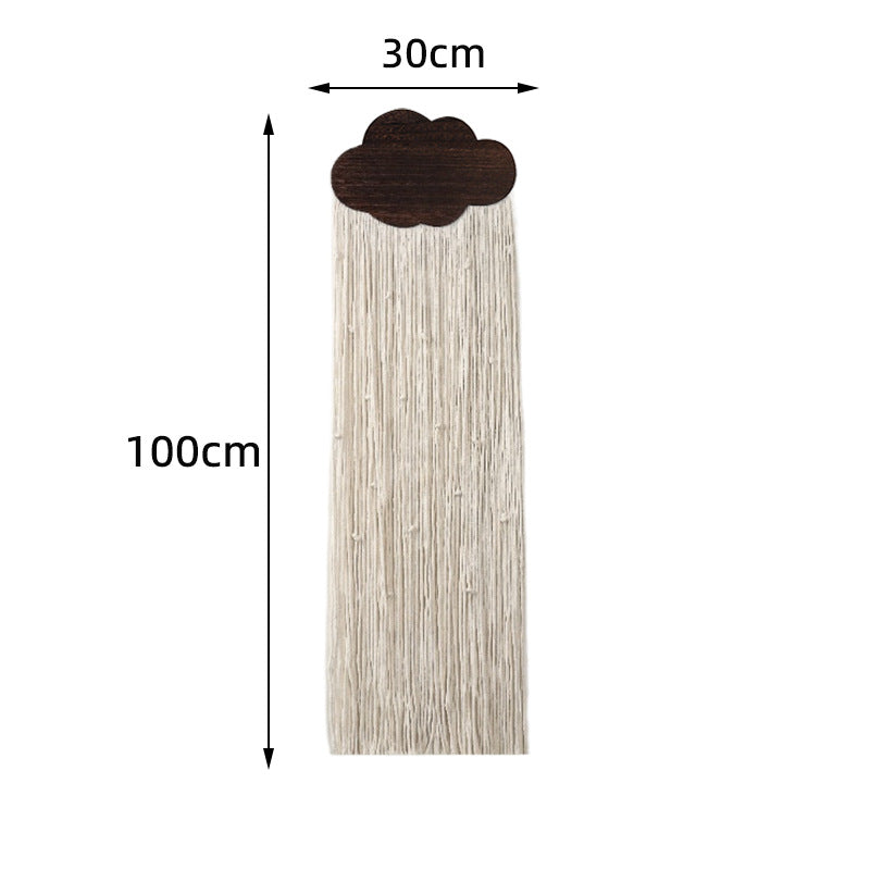 Macrame Wall Decor with Cloud Motif | Kelmera
