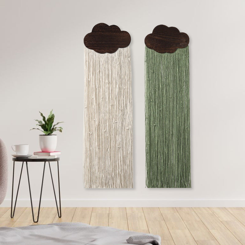Macrame Wall Decor with Cloud Motif | Kelmera