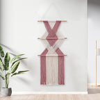 Macrame Wall Decor with Geometric Pattern | Kelmera