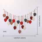 Macrame Wall Decor with Leaf Design | Kelmera