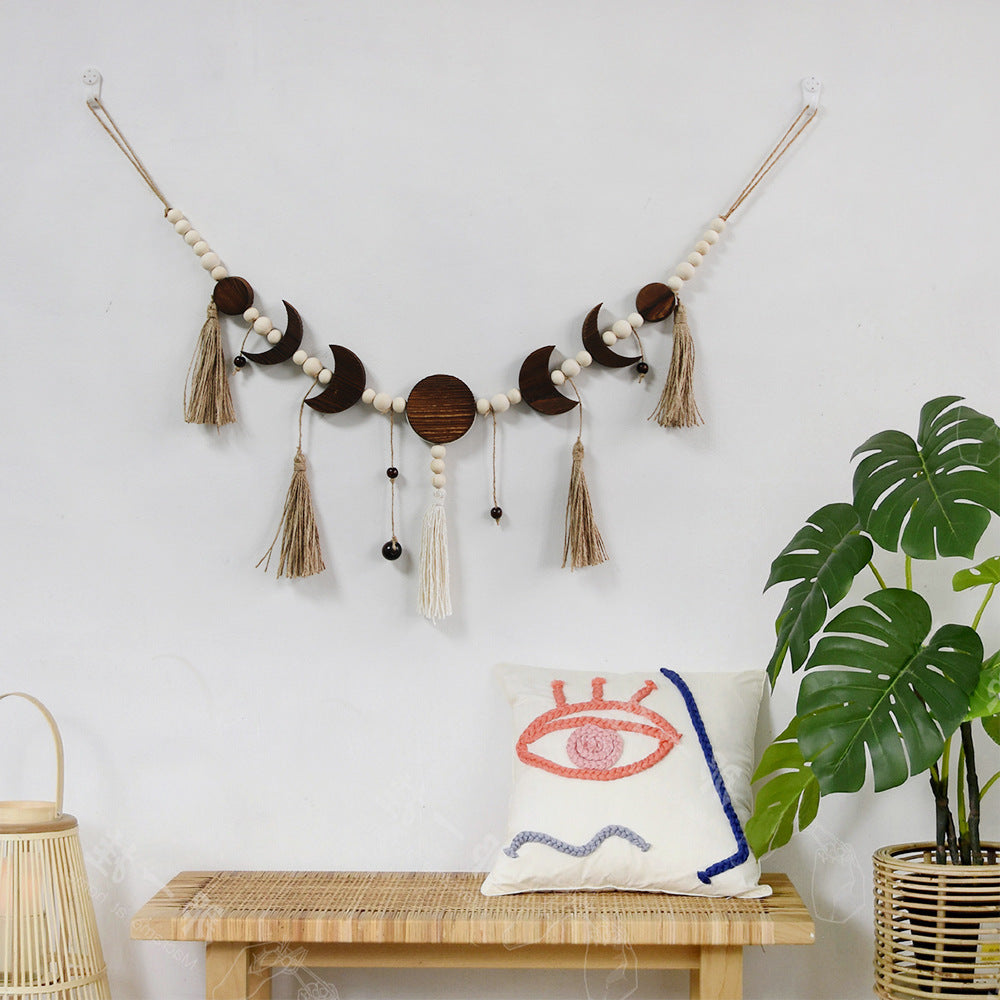 Macrame Wall Decor with Moon Motif | Kelmera